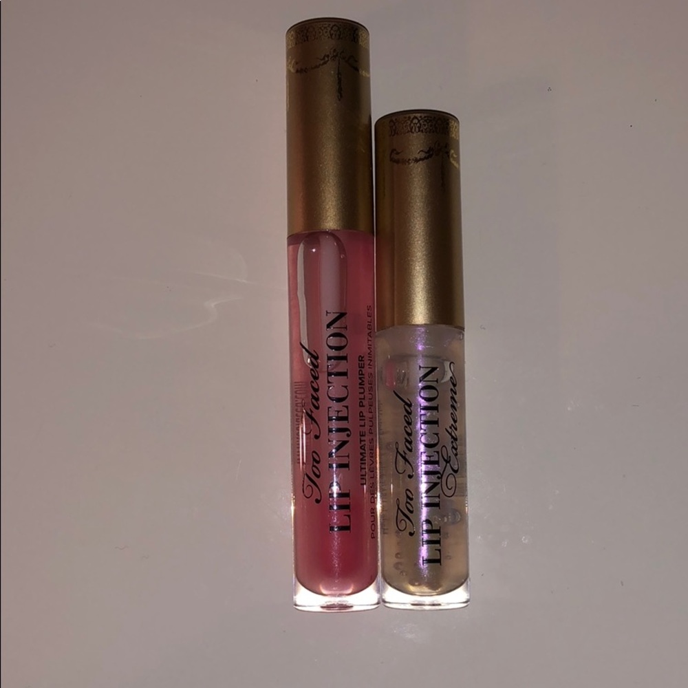 Too faced “Lip injection “ reg & extreme